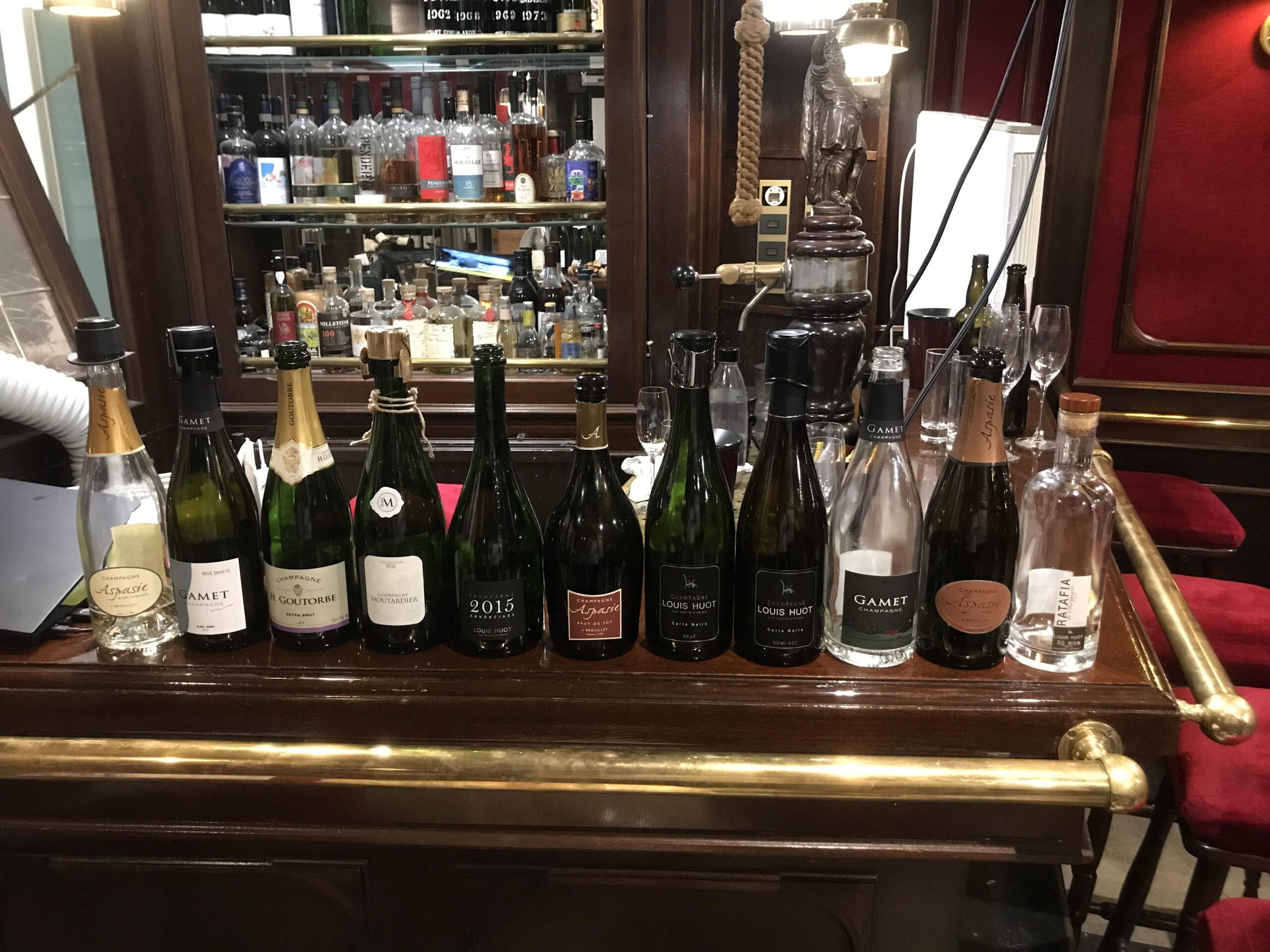 Line-Up Champagne